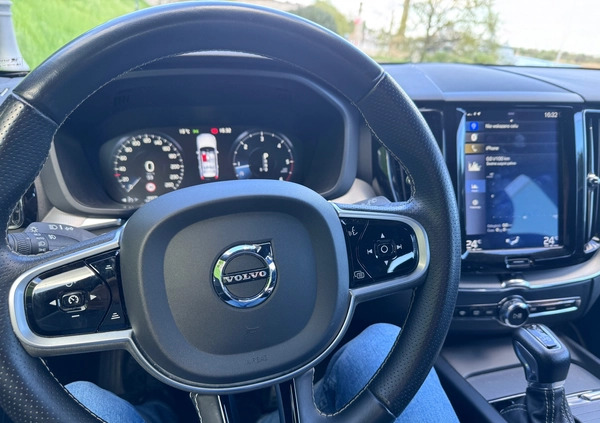Volvo XC 60 cena 158000 przebieg: 90000, rok produkcji 2019 z Szczecin małe 56